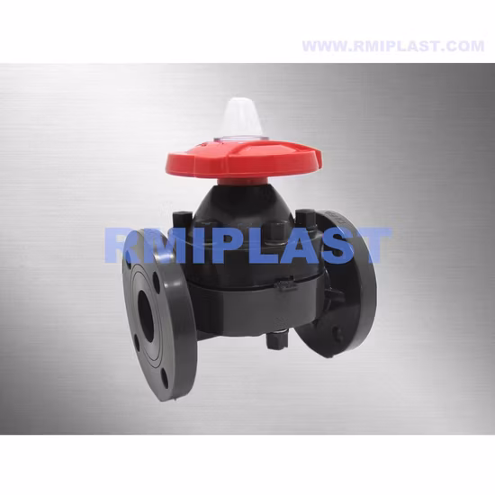 Plastic PVC PVDF PP Pph CPVC UPVC Hand Lever Gear Wheel Weir Diaphragm Valve Butterfly Valve/Flange True Union Ball Valve/Pneumatic Electric Swing Check Valve