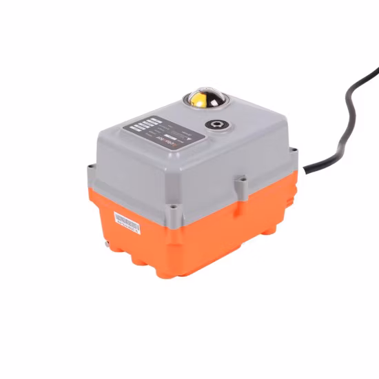 Válvula de bola de modulación de encendido/apagado/válvula de mariposa/válvula de control Actuador eléctrico motorizado giratorio de cuarto de vuelta/giratoria múltiple 24 VCC/110 VCA/220 VCA/380 VCA